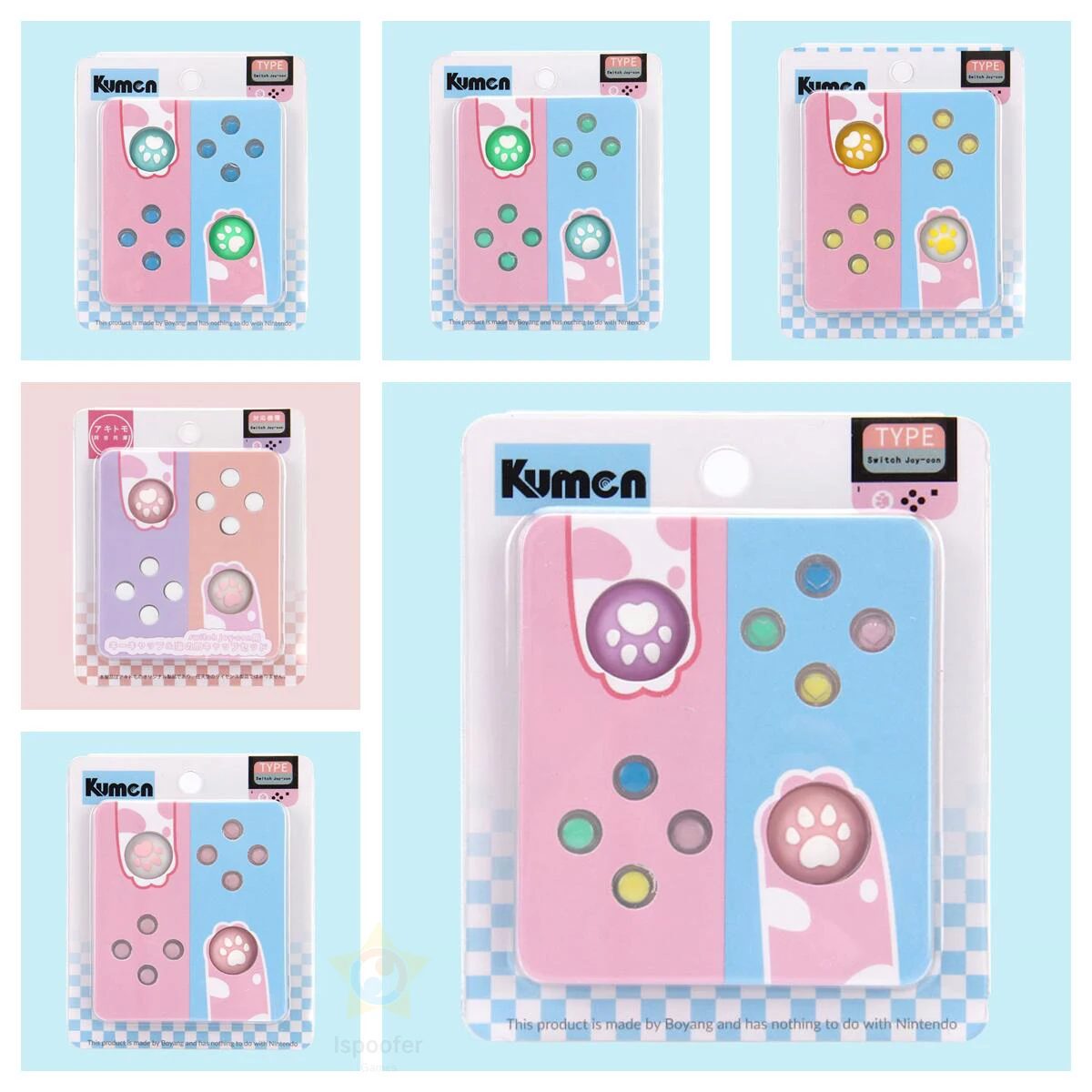 

ABXY Crystal Key Joystick Button Thumb Stick Grip Cap Cover Replacement Repair Case For Nintend Switch & OLED Joycons Controller