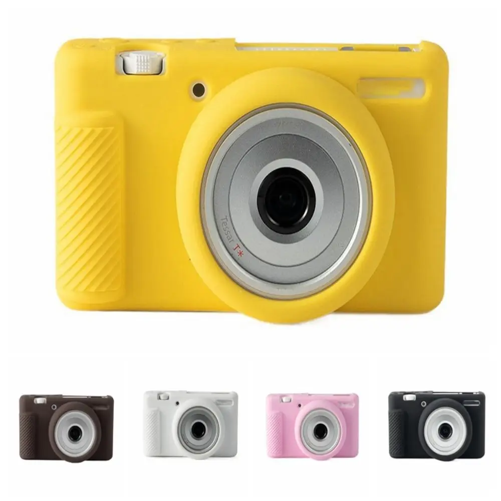 Силиконовый защитный чехол для камеры портативная Противоударная сумка Sony Black Card