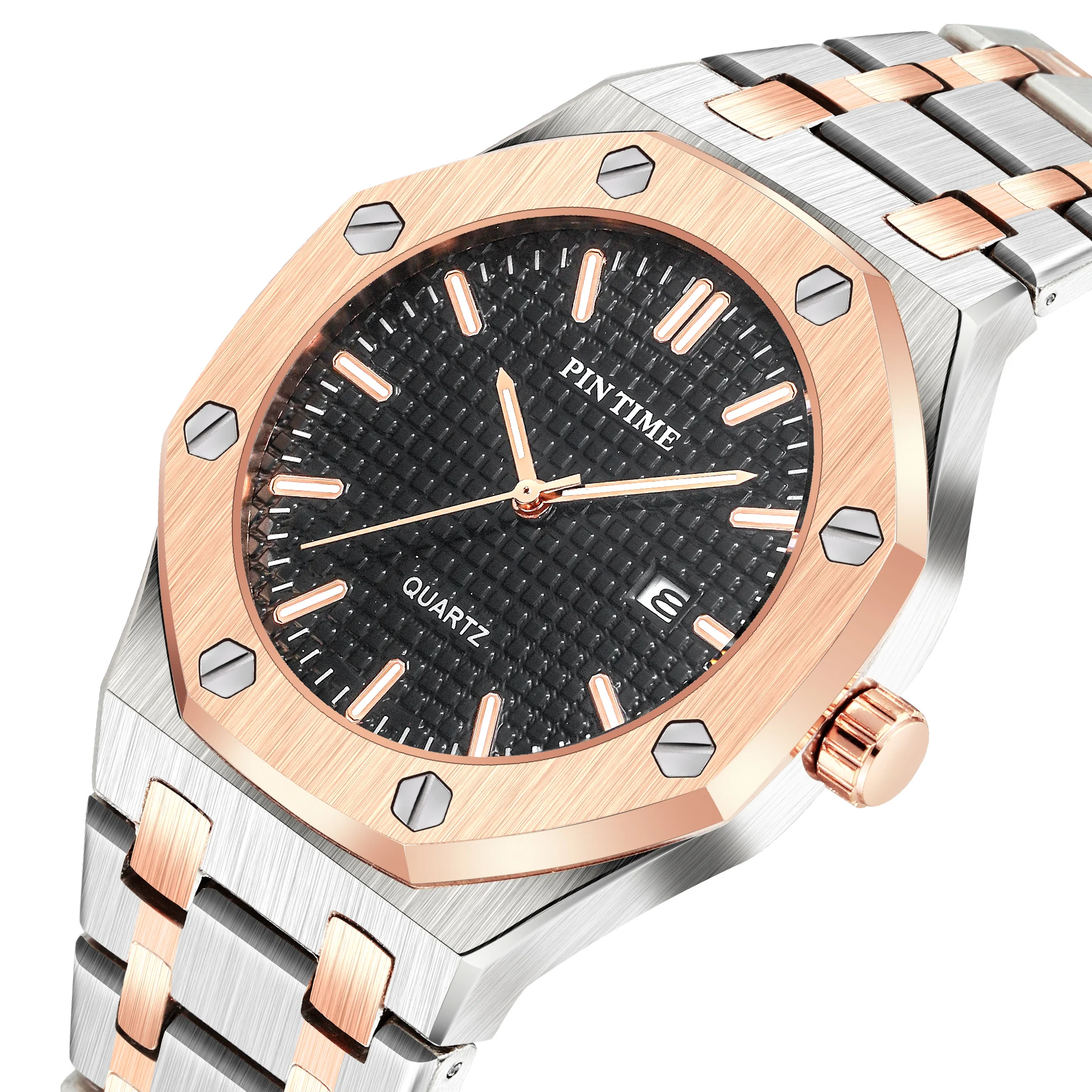 2022 Men's Watches Date Luxury Brand High Quality Stainless Steel Strap Clock For Male Fashion Waterproof Designer Watch Men