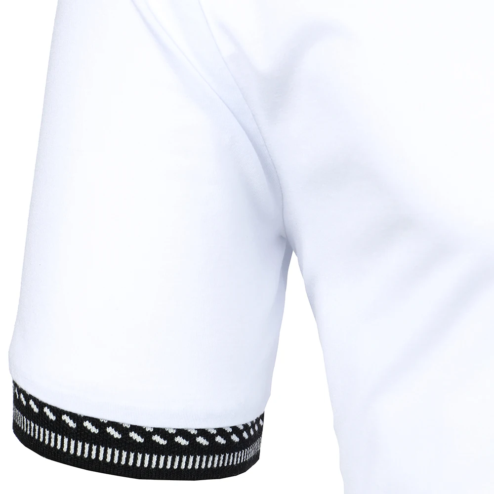 Рубашка-поло мужская с коротким рукавом однотонная Модная Повседневная