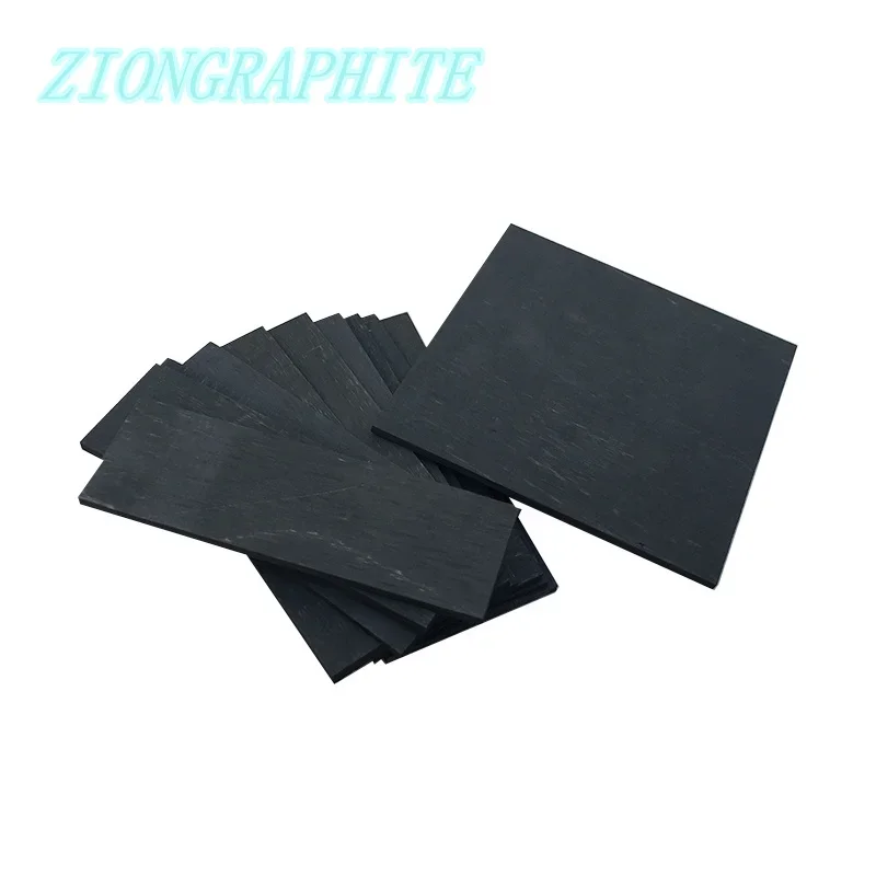 10 pcs 100x100x1mm carbon sheet electrode electrolysis plate