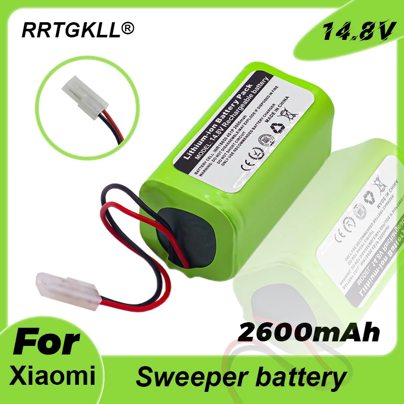 

RRTGKLL 14.8v 3200mah lithium battery for Xiaomi g1 mi robot vacuum cleaner mjstg1 robot vacuum cleaner 14.8v battery