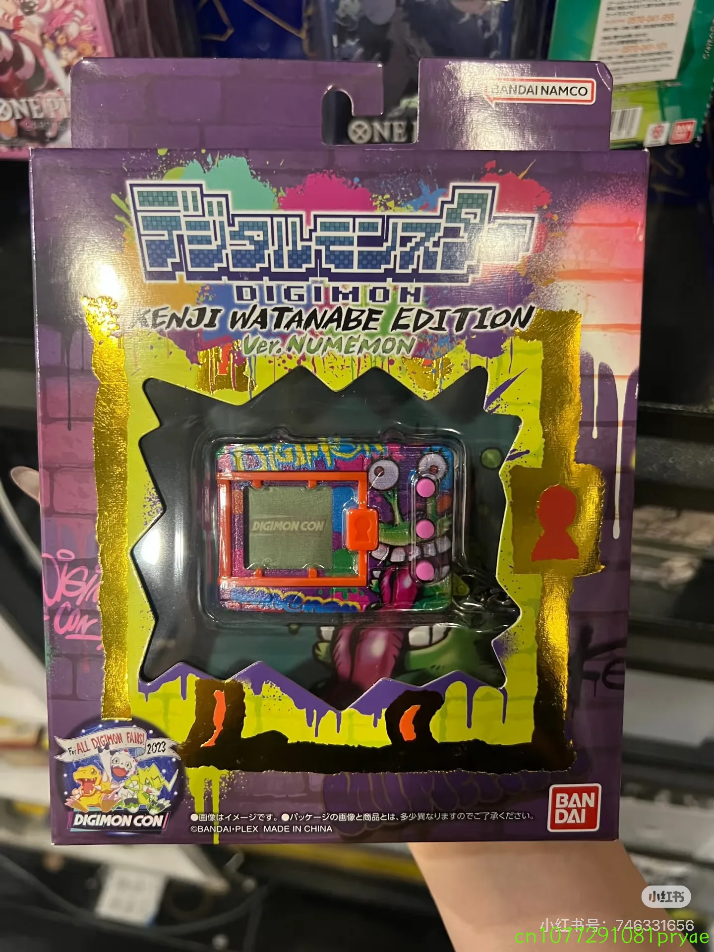Фото Виртуальный питомец Bandai Namco Digimon Original Digital Monster Kenji Watanabe Edition Ver Numemon для взрослых коллекционеров аниме №5