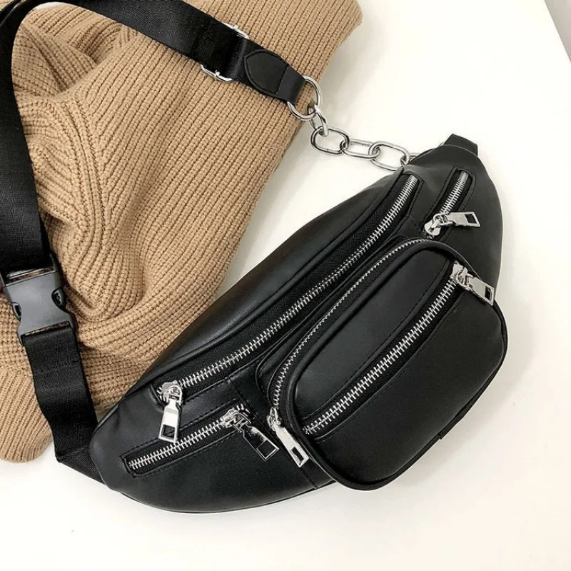 

Fashion Women Handbag Faux Leather Waist Bag Cell Phone Belt Bag Fanny Pack Bum Bag for Women Shoulder Bags Phone Pouch Purse