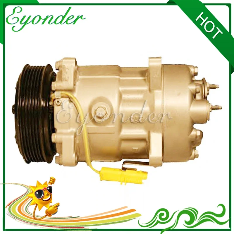 AC A/C компрессор охлаждения системы кондиционирования Pump для Peogeot 406 8B 8E 8F 8C 607 9D 9U 807