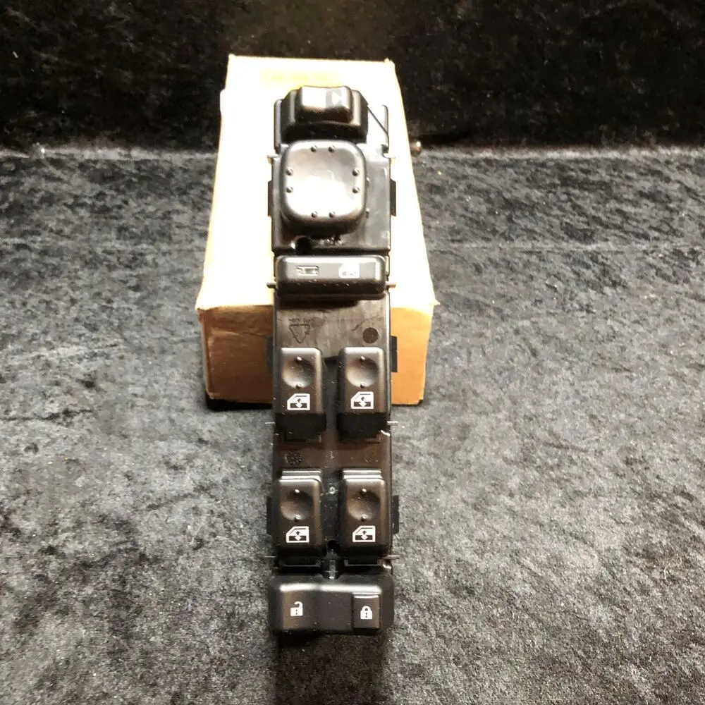 

Front Driver Left Side Power Window Switch Black for Chevy 15883320