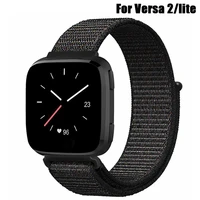 strap for fitbit versa 2 band correa smart watch replacment watchband nylon loop bracelet for fitbit versa 2fitbit lite band