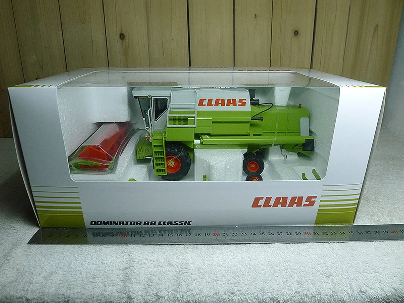 

Классическая модель комбайн Claas Dominator 88 макси в масштабе 1:32, сельскохозяйственная техника, подарки, Сувенирные игрушки