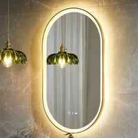 touch decor backlit bathroom mirror smart no fog aesthetic large shower bathroom mirror with lights illuminated makeup tables