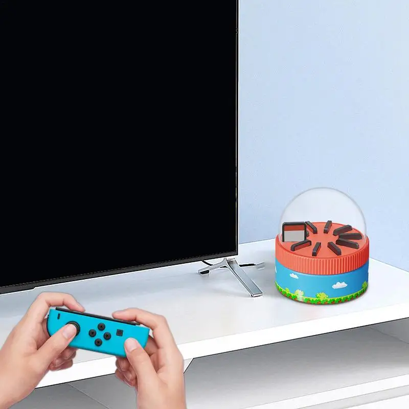 Вращающаяся коробка для игровых карт Nintendo Switch магнитная 10 упаковок чехол NS