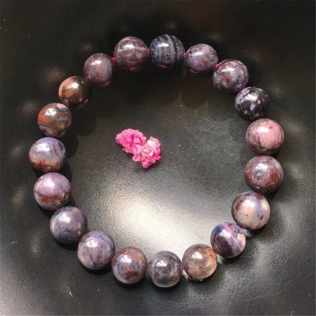 

9mm Natural Purple Sugilite Bracelet Jewelry For Women Lady Men Wealthy Love Gift Healing Crystal Beads Anticancer Stone AAAAA