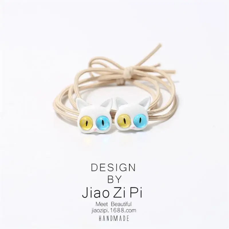 Резинка для волос с кошачьими ушками