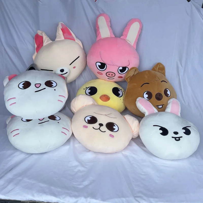 Kpop Stray Kids Skzoo Kawaii Plushies Cute Throw Pillows Cushions for Kids Stuffed Animals Plush Room Decor cojines de animales