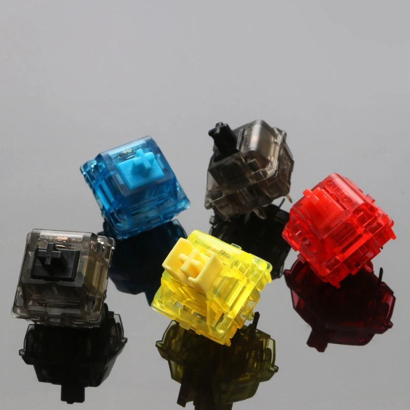 

Gateron Ink V2 Switch Custom Gold-plated Spring Linear Switches 5Pin PCB Mount