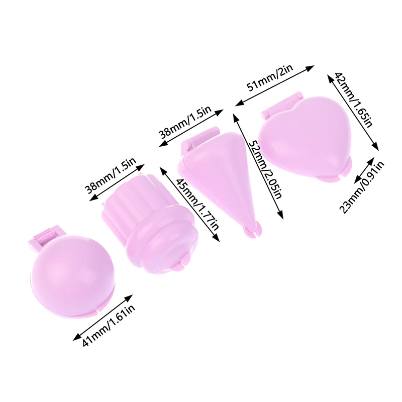 4 шт./компл. пластиковая форма для леденцов инструменты выпечки кексов тортов