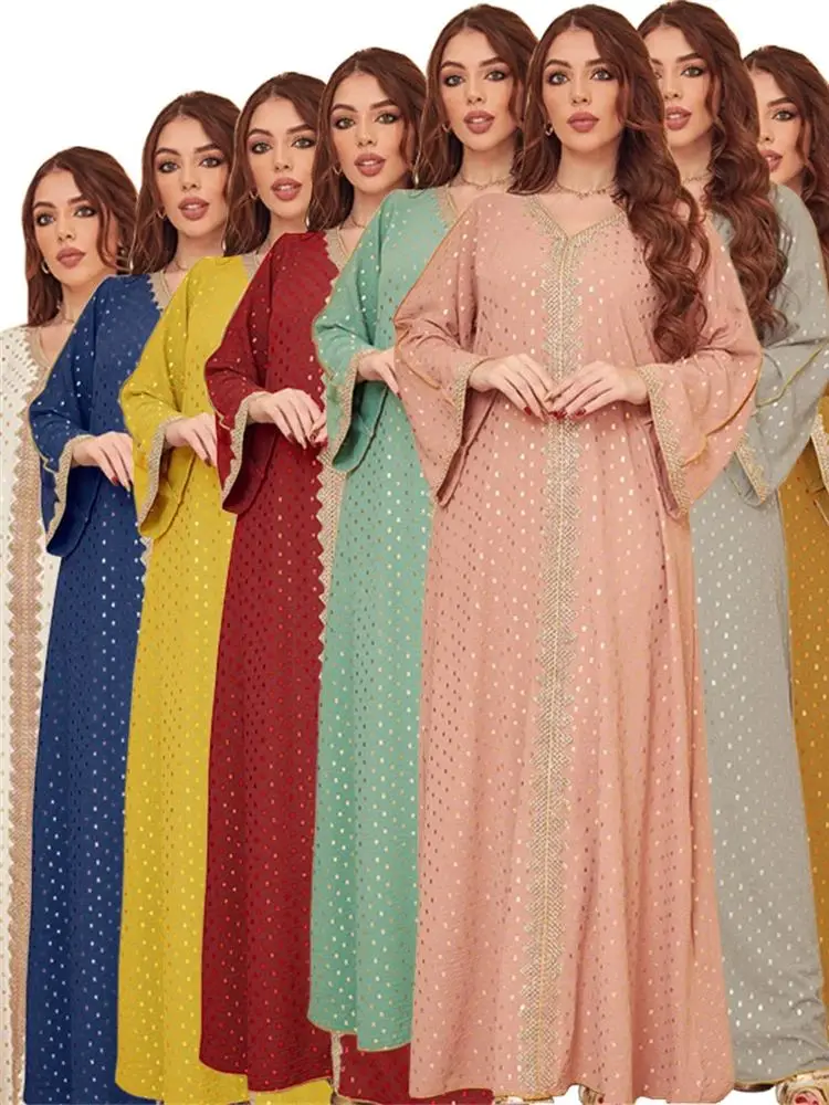 

Молитвенная одежда Рамадан ИД, Женская абайя, Дубай, Саудовская Аравия, Турция, ислам, мусульманское скромное платье кебая, женское платье, платья