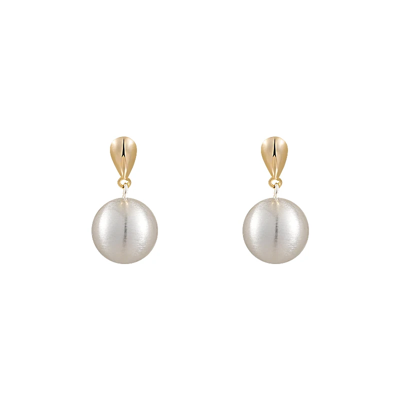 Новинка модные медные серьги на четыре сезона с холодным ветром разноцветные