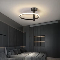 modern led ceiling lights minimalist annular ceiling lamp for living room bedroom kitchen ceiling lamp home decorate fixtures