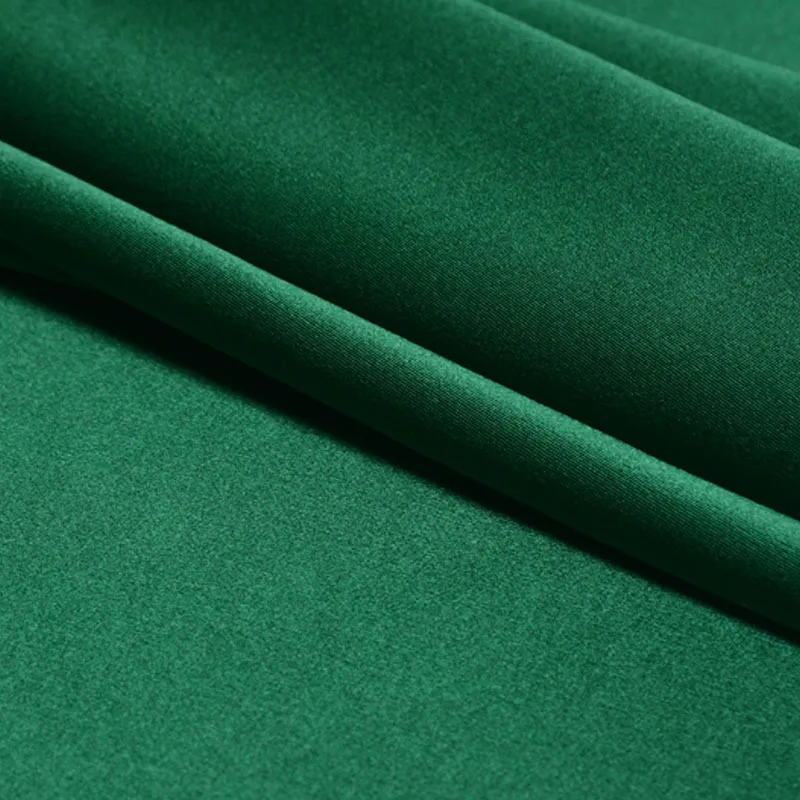 

114CM Wide 30MM Solid Color Dark Green Heavy Silk Crepe Plain Fabric for Summer Spring Dress Shirt Clothes Cheongsam H028