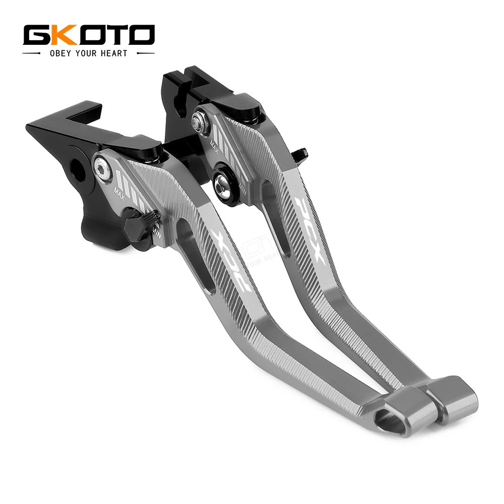

5D руль для мотоциклов Honda PCX125 2021-2022 PCX160 PCX 125 160 CNC Алюминиевые Регулируемые короткие рычаги тормоза и сцепления
