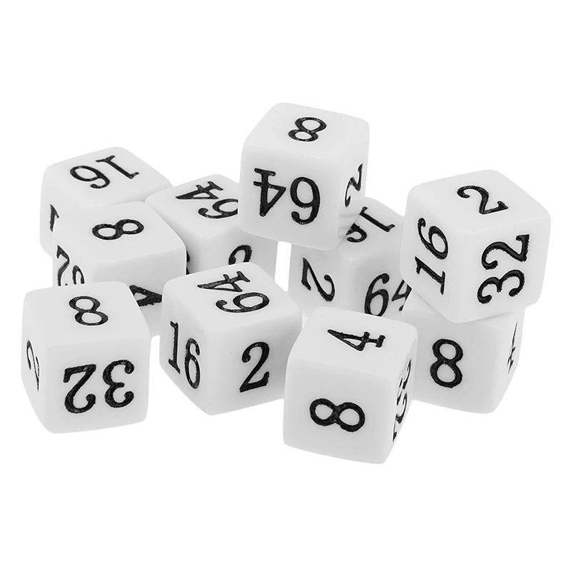 Игра 8 16 32. Dice Square 2 4 8 16 32 64. 6 Штук.