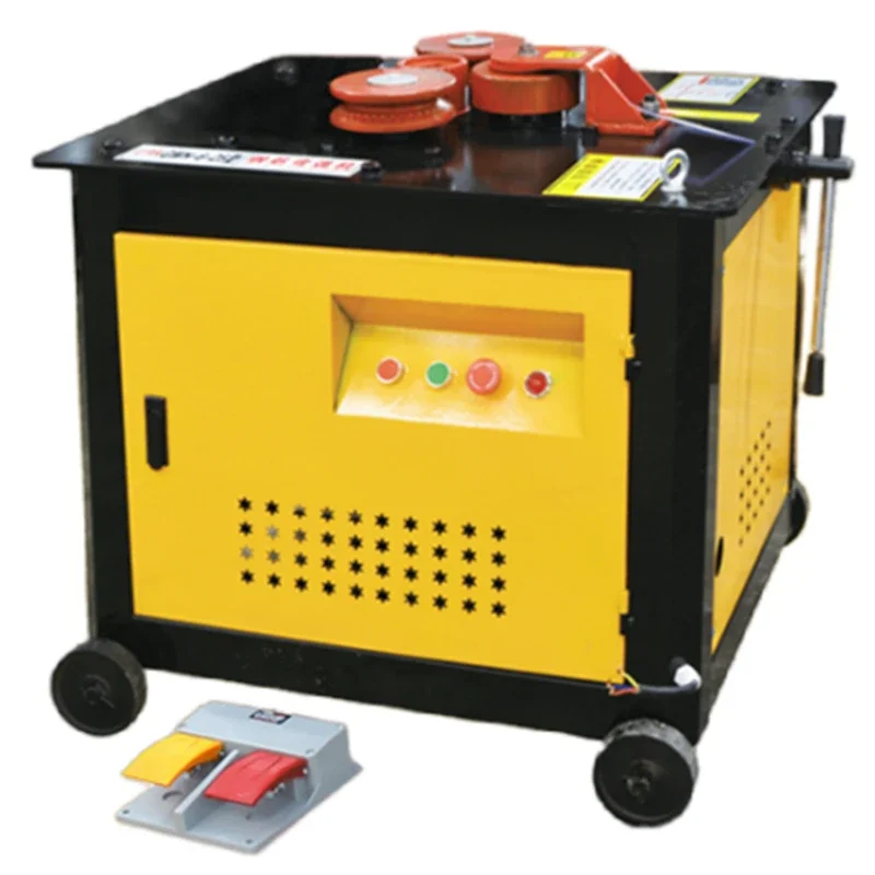 Аппарат для изгиба дуги стального стержня утюг угловой стальной фланец