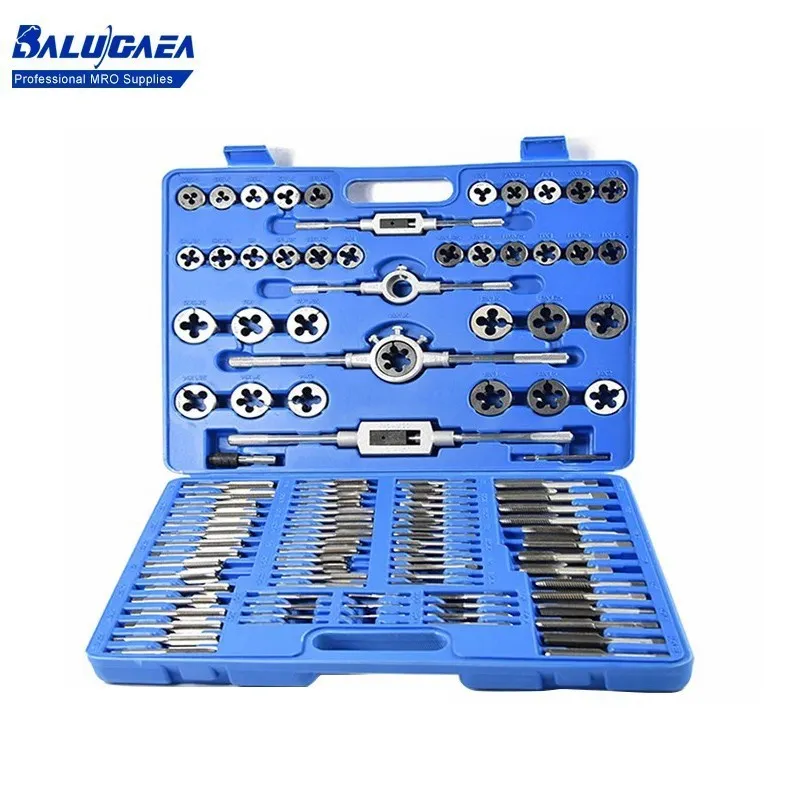 

XCAN Tap Die Set 110pcs M2-M18 Metric Thread Tap and Die Wrench Kit Screw Tap Hand Tapping Threading Tool Hand Tools