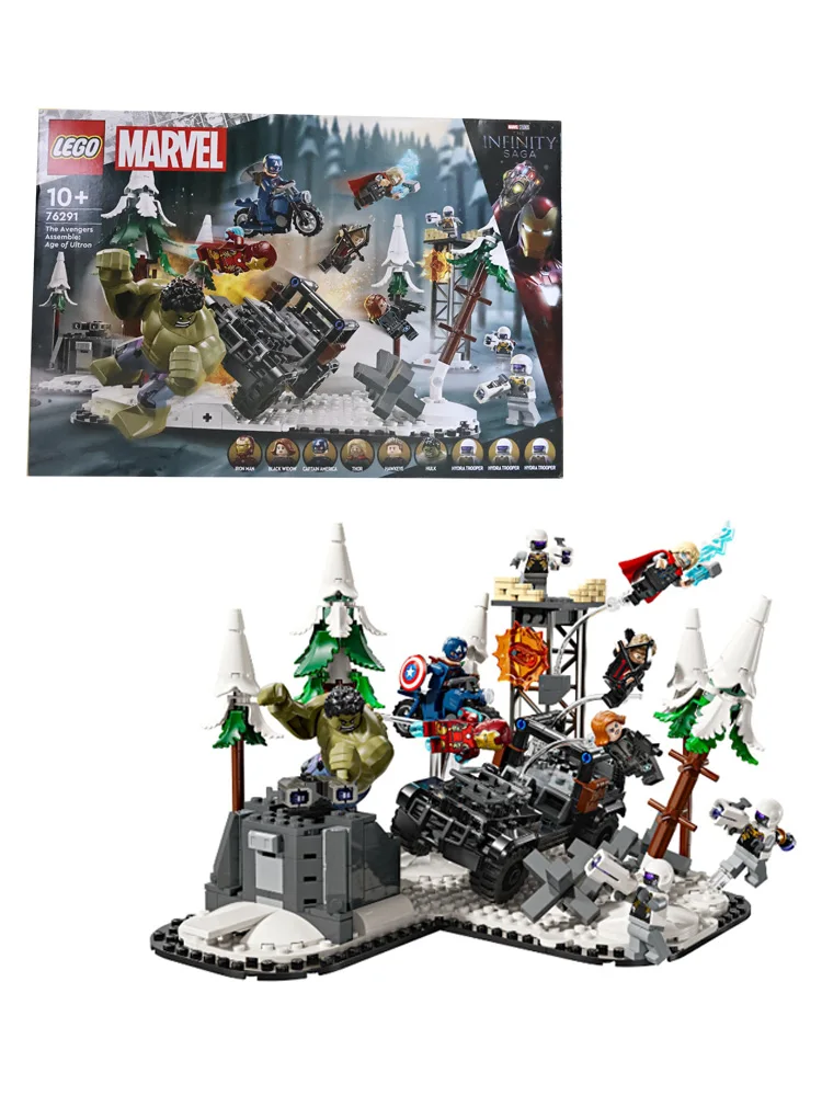 Конструктор LEGO 76291 Marvel мстители: сборный набор сверхгероев для детей 8