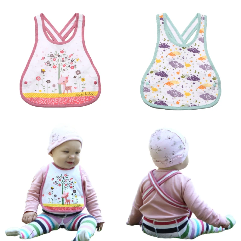 1 шт. Детский многофункциональный нагрудник из хлопка |