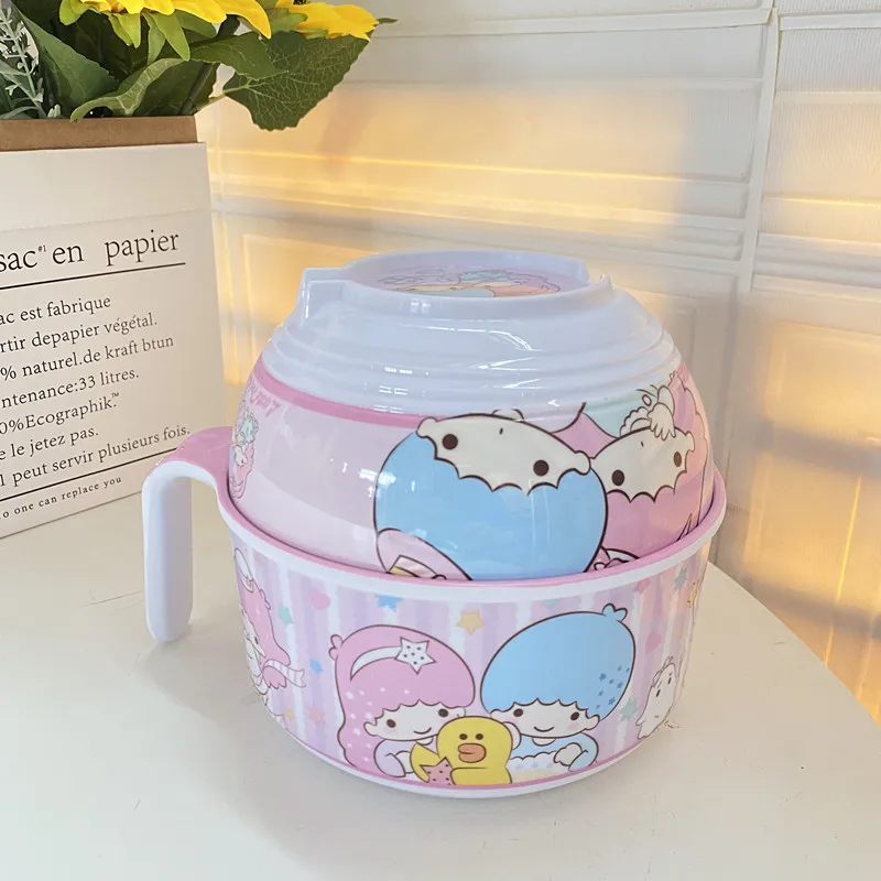 Хит продаж миска с крышкой hellokitty для лапши быстрого приготовления супа Kuromi