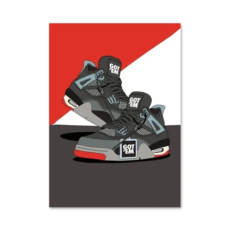 

Абстрактный граффити печать на холсте