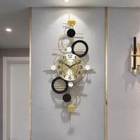 golden metal silent large 3d wall clock home decor giant mechanism wall clock models decoracion para el hogar wall timepiece