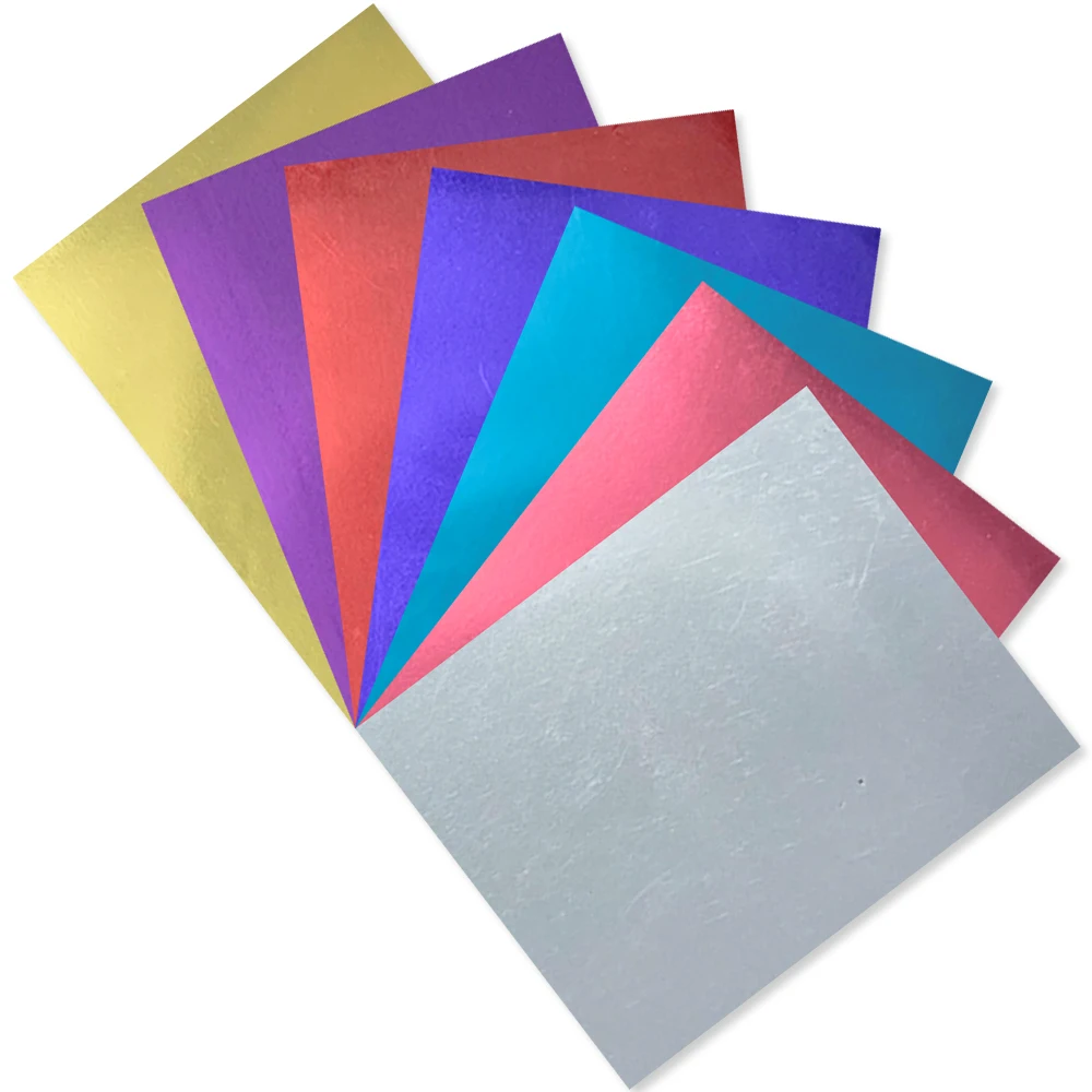 

12 дюймов x 10 дюймов 7 листов в связке Металл ПЭТ теплопередача Винил утюжок на футболках одежда платье текстиль Декор горячий пресс Cricut пленка