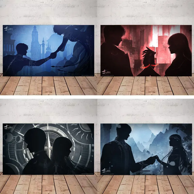 3D-картина на тему любви и глубокого космоса