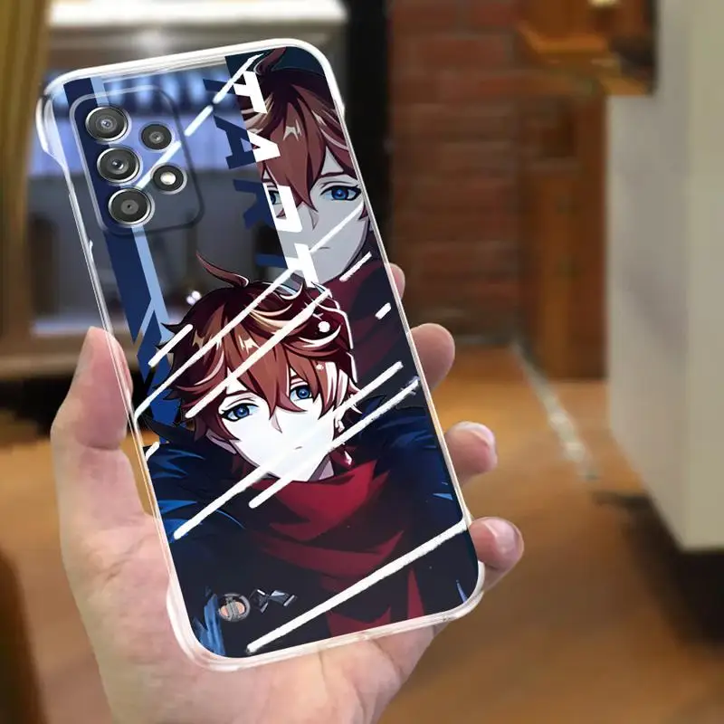 Чехол для телефона GenshinImpacts World YaeMiko Samsung Galaxy A52 A14 A51 чехлы A13 A55 A52s A15 A53 безграничный