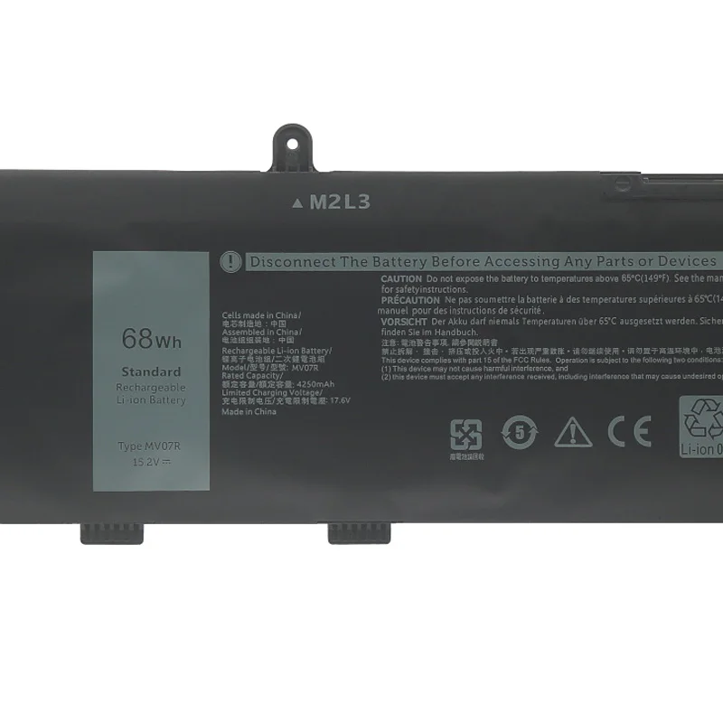 Фото JC НОВЫЙ аккумулятор для ноутбука MV07R для DELL G3 15 3590 3790 3500 3700 G5 5500 5505 SE 5000 серии 266J9 72WGV W5W19 M4GWP №2