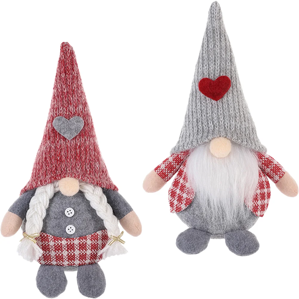 

Gnome Day Valentine Plush Gnomes S Decor Ornament Valentines Dwarf Faceless Decorations Party Desktop Festival Nisse Norwegian