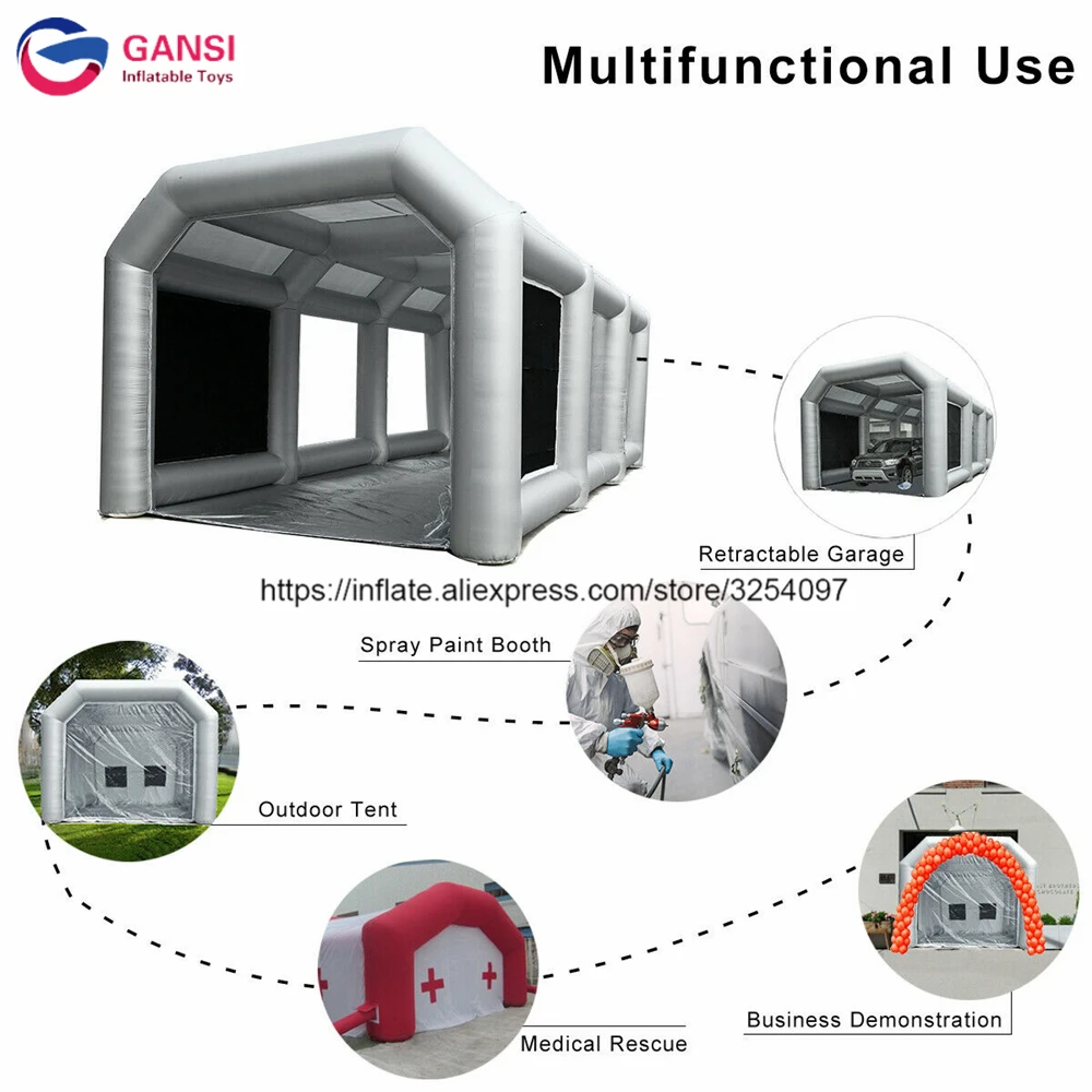 Надувная наружная надувная Автомобильная накидка палатка из ткани Оксфорд с