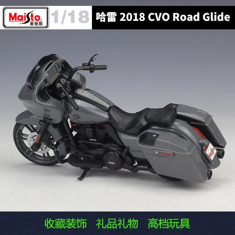 Модель мотоцикла Maisto 1:18 Harley Davidson 2002 FLTR 2018 CVO Road King Forty-Eight литая под давлением |
