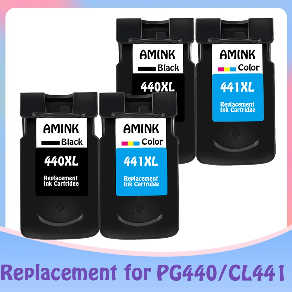 

Compatible Ink Cartridge PG440 CL441 For Canon PixmaMG3140 MG3540 MG3640 MG3640S MG4240 MX438 MX518 MX378 TS5140 Printer