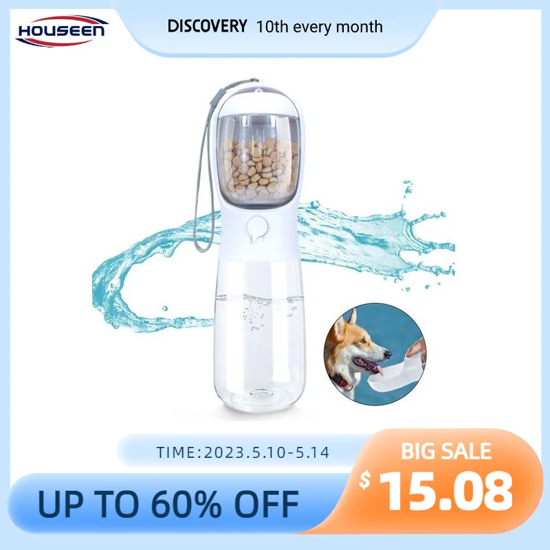 

Dog Water Bottle Portable Dog Bowl Pet Water Dispenser Bowl Dog Feeder Dish For Dogs Outdoor Ttravel Drinking Bowls Pet Product