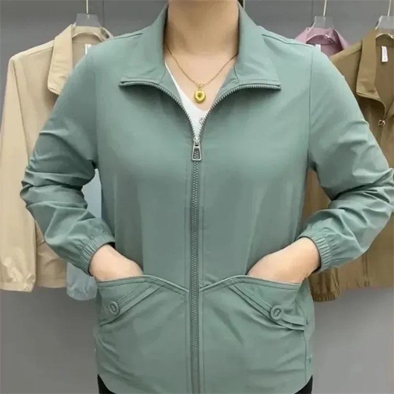 Осенняя женская ветровка пальто корейский женский Тренч большого размера 5XL