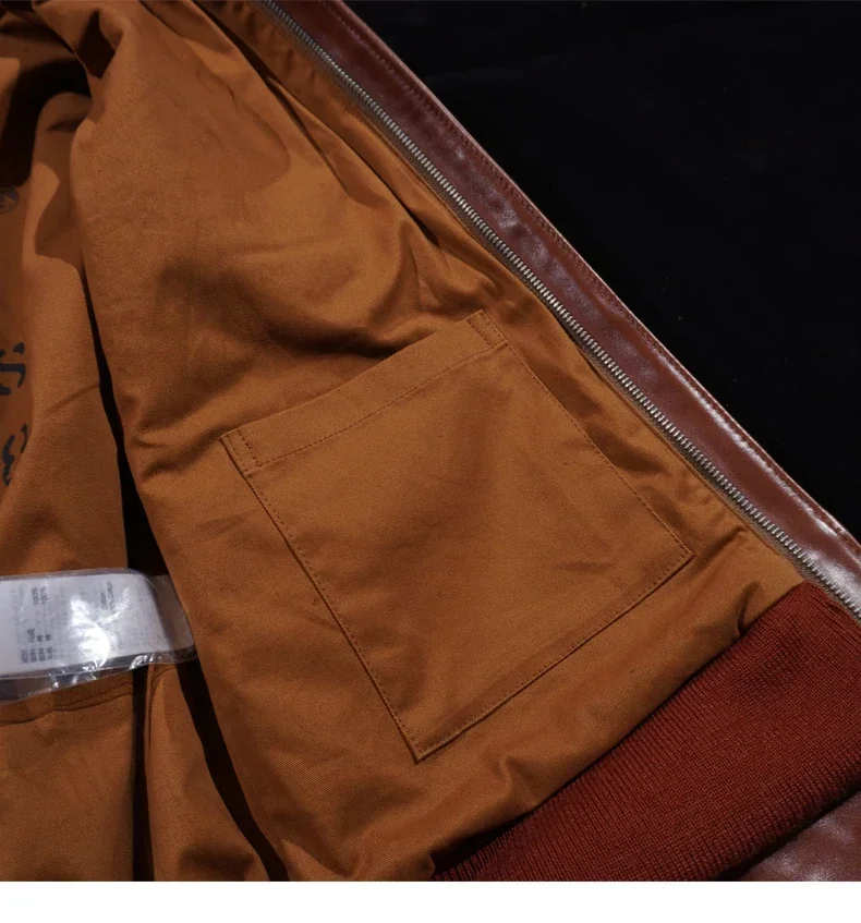 Blunt Razor New Spot Eastman Version 16159 восковая конская кожа A2 летный костюм кожаная куртка в