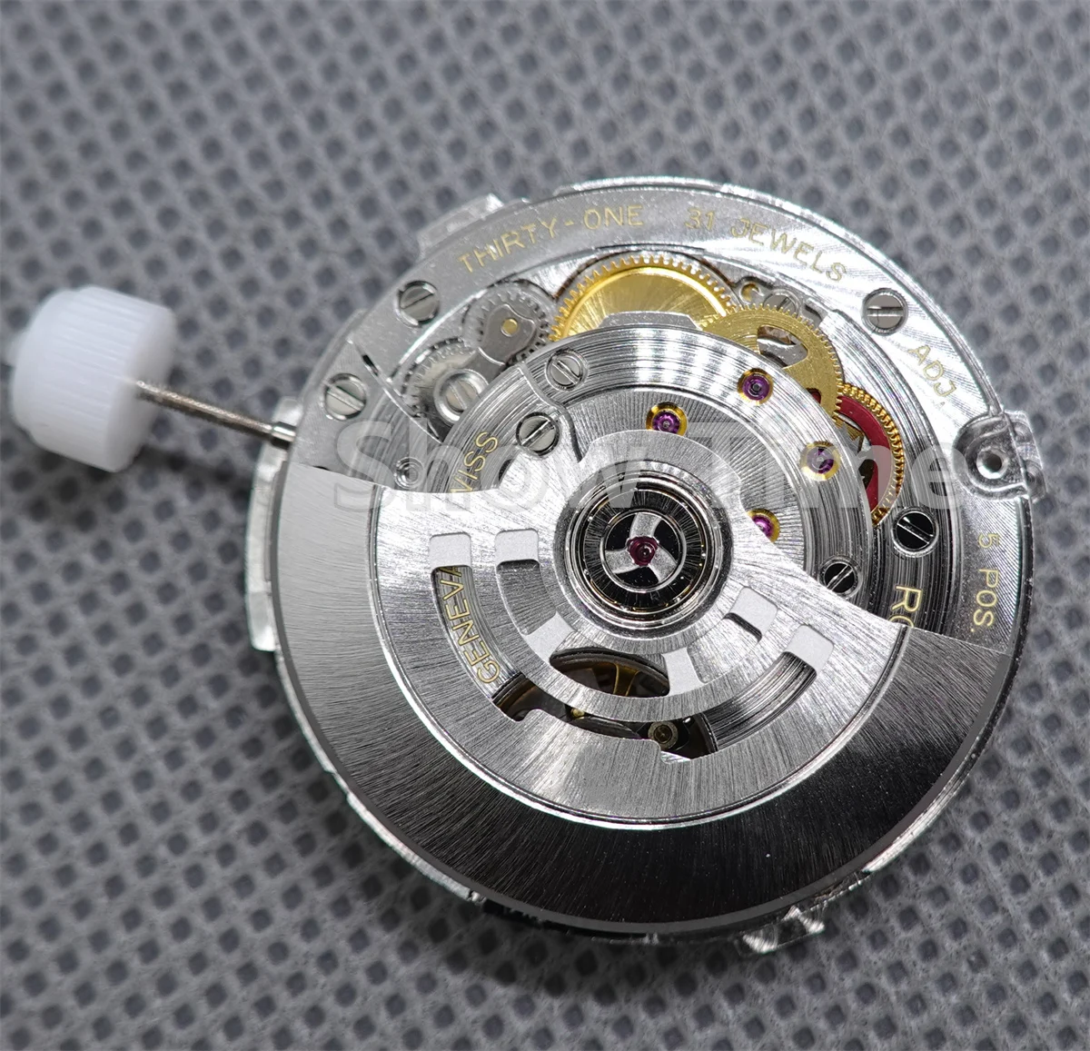 Shanghai 3235 automatic mechanical movement blue balance wheel SUB DJ movement VR3235 clean factory 126610 126334