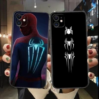 spiderman iron man game phone case for iphone 13 12 11 pro max mini se xr x xs max 8plus 7plus 6 6s new shell phone case