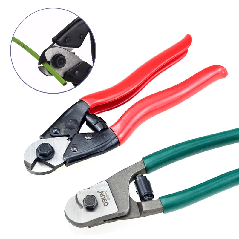 

Bicycle Cable Hose Pliers Steel Wire Cutter Tongs Brake Shift Cable Pincers Sharp Multi-Function Clipper Strong Repair Tools