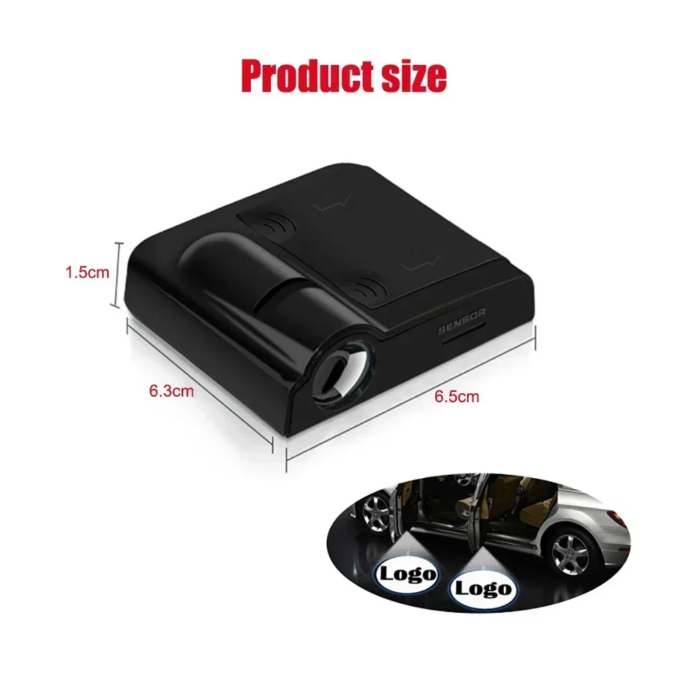 Светодиодная лампа теневой проектор дверь автомобиля приветственный логотип