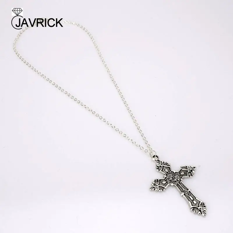 Винтажное богемное ожерелье с крестом Христа готическое для женщин и мужчин