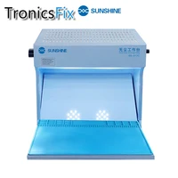 Sunshine SS-917C Dust Free Working Room Anti Dust Working Bench Adjustable Wind Cleaning Room with Dust Checking Lamp