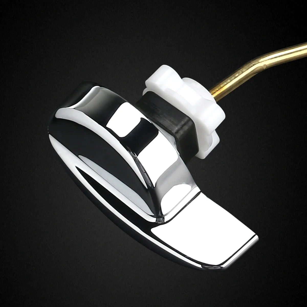 

Сменная Ручка рычага для унитаза, боковой утапливаемый комплект, крепление, угловые детали, сплав цинка, черный Универсальный флюгер внутри...